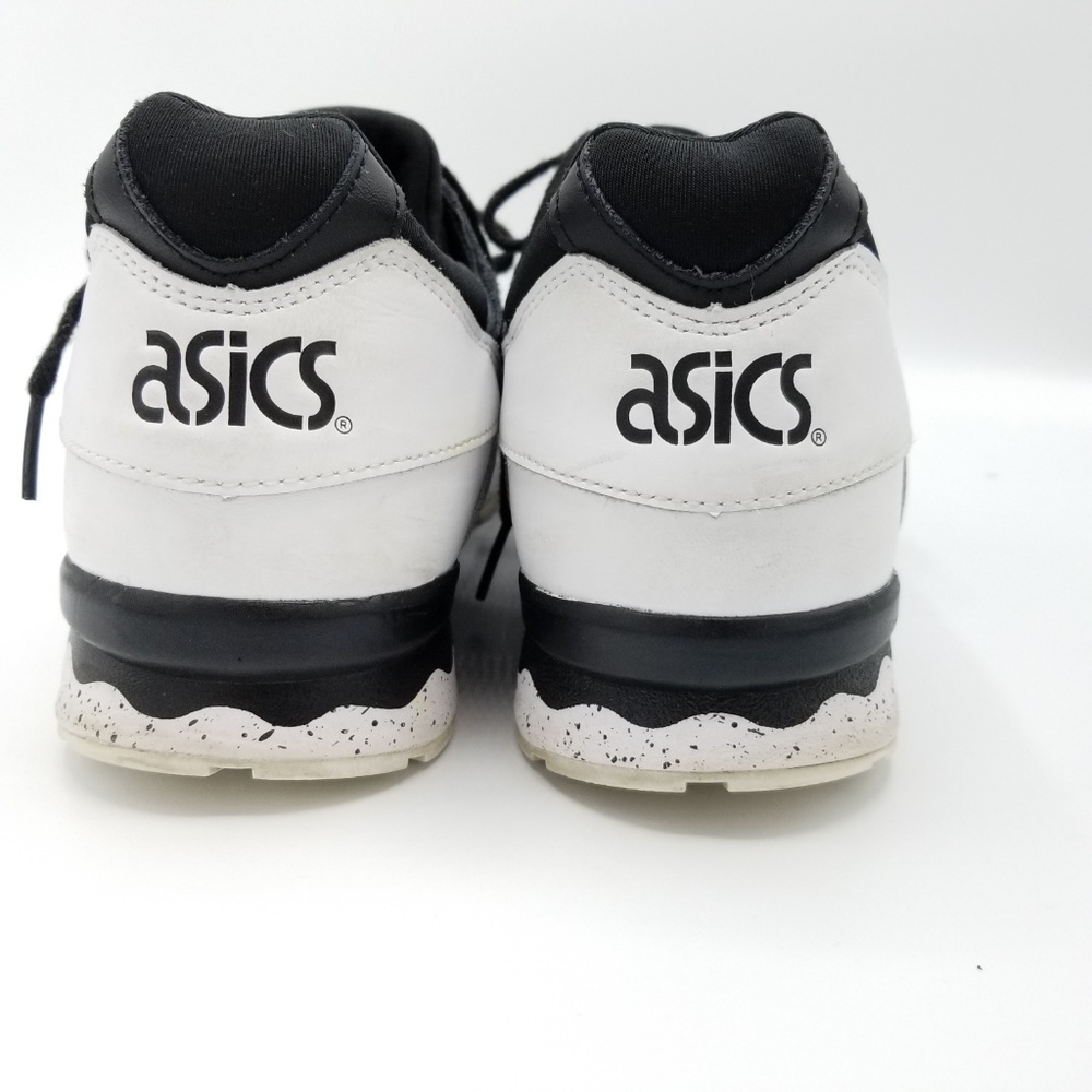 Asics Gel Lyte V 5 Mens Leather Black White Shoes - Picture 3 of 8